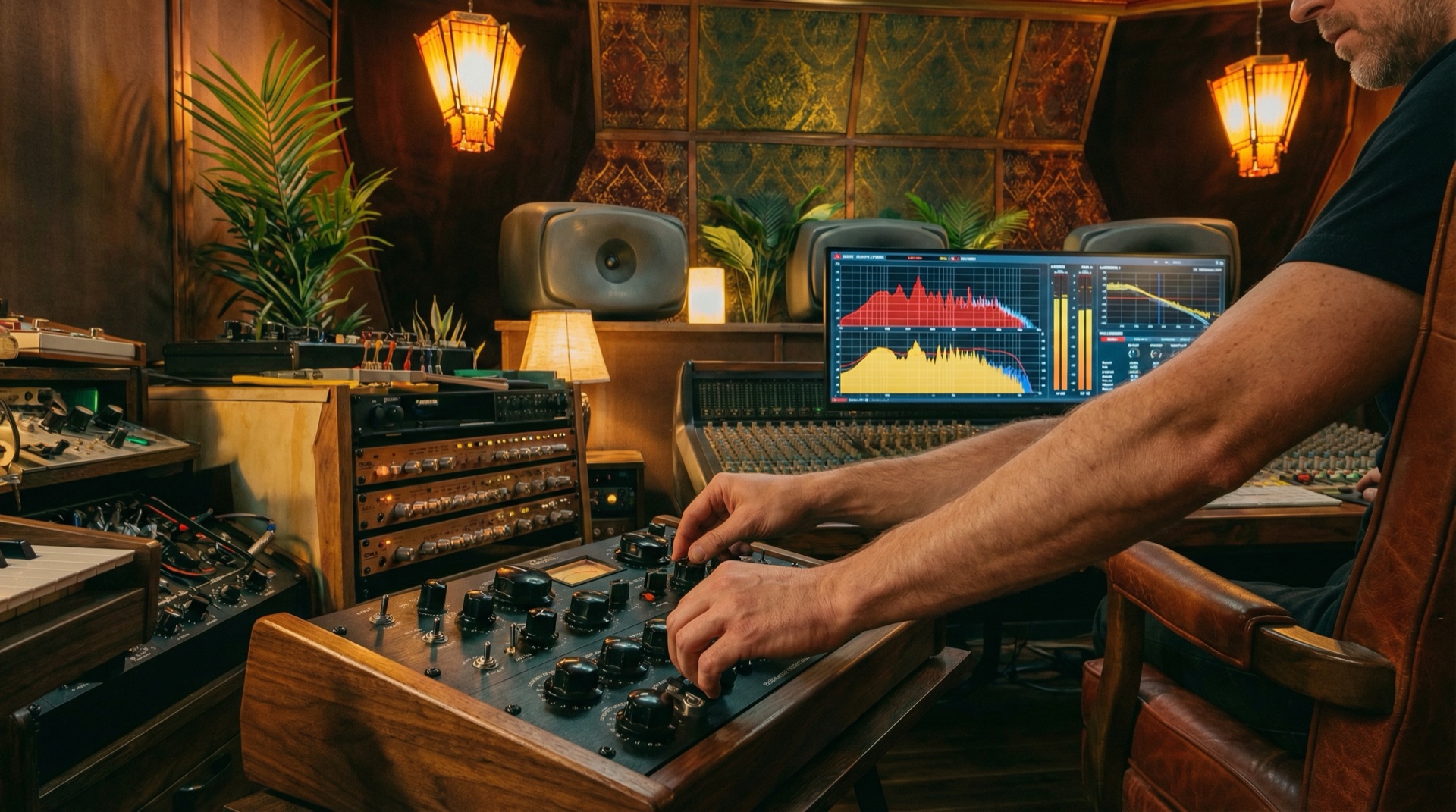 Flanko im Studio